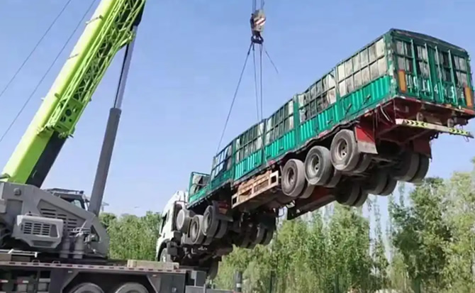 金台区道路脱困救援案例